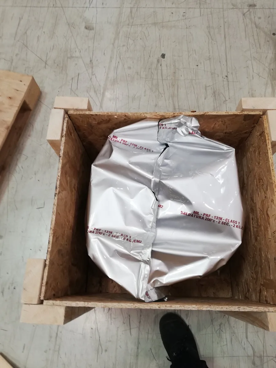 Alu-folija barijerna zaštita tereta — Logistika pakovanja