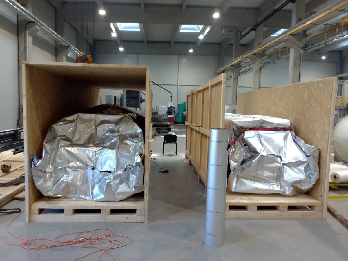 Alu-folija barijerna zaštita tereta — Logistika pakovanja