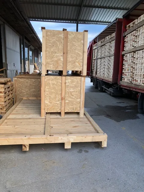 Specijalni drveni sanduk po meri — Logistika pakovanja