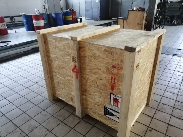 Specijalni drveni sanduk po meri — Logistika pakovanja